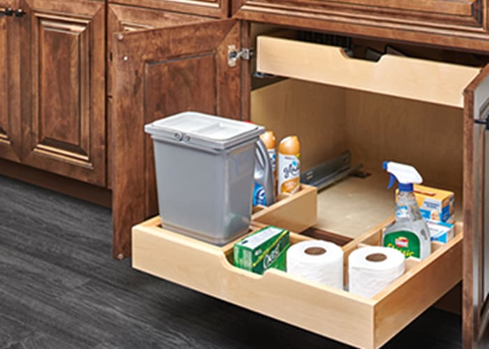 U-Shaped Vanity Pullout